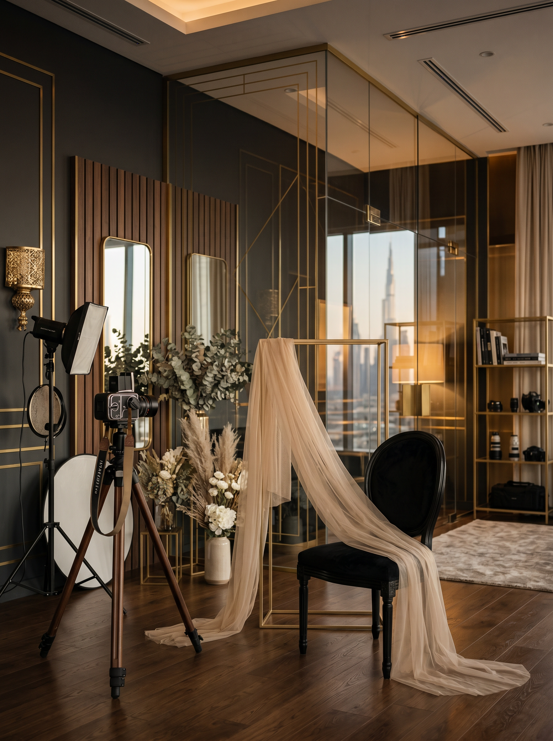 Veil and Verre Dubai photography atelier interior